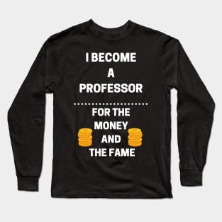 Funny Personalized Gift Idea for Spanish Teacher Long Sleeve T-Shirt